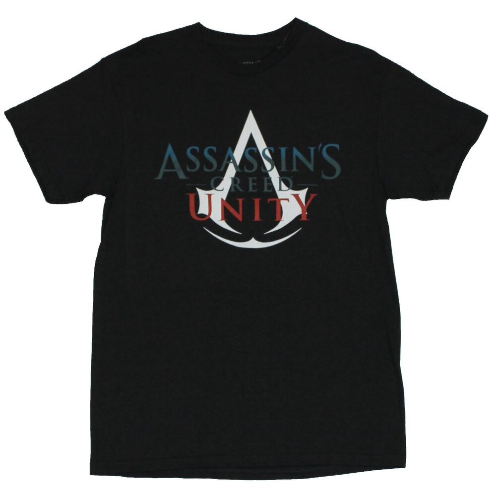 New! Assassin's Creed Unity Logo T-Shirt Ubisoft Videogame